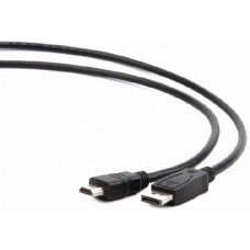 Кабель Gembird DisplayPort (M) - HDMI (M), 7.5м (CC-DP-HDMI-7.5M)