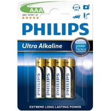 Батарейка Philips Ultra Alkaline (AAA, 4 шт)