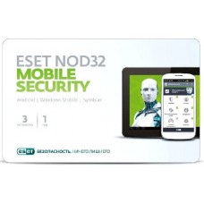 ESET NOD32 Mobile Security - лицензия на 1 год на 3 мобильных устройства (NOD32-ENM2-NS(CARD)-1-1)