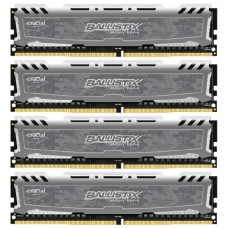 Оперативная память 16Gb DDR4 2666MHz Crucial Ballistix Sport (BLS4C4G4D26BFSB) (4x4Gb KIT)