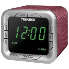 Радиобудильник Telefunken TF-1505 Bordo/Green