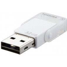 USB Flash накопитель 32Gb Toshiba TransMemory-EX U382 White (THN-U382W0320E4)