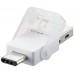 USB Flash накопитель 32Gb Toshiba TransMemory-EX U382 White (THN-U382W0320E4)