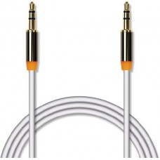 Кабель Jet.A 3.5 Jack (M) - 3.5 Jack (M), 1м (JA-AC01 White)