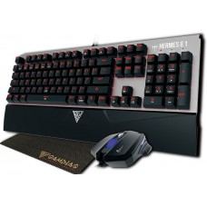 Клавиатура + мышь GAMDIAS HERMESE1 + DEMETER E2 + NYX E1 Black Switches