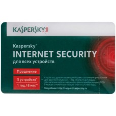 Kaspersky Internet Security Multi-Device Russian. 5-Device 1 year Renewal Card (KL1941ROEFR)