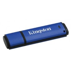 USB Flash накопитель 64Gb Kingston DataTraveler Vault Privacy 3.0 Blue (DTVP30/64GB)