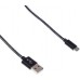 Кабель Buro USB - MicroUSB, 1м (BHP RET MICUSB-BR) Black