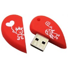 USB Flash накопитель 16Gb SmartBuy Wild Heart (SB16GBHeart)