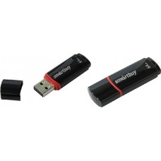 USB Flash накопитель 64Gb SmartBuy Crown Black (SB64GBCRW-K)