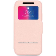 Чехол Moshi SenseCover для iPhone X Pink