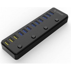 USB-концентратор Orico P12-U3-BK Black