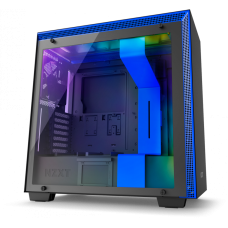 Корпус NZXT H700i Matte Black/Blue