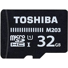 Карта памяти 32Gb MicroSD Toshiba M203 Class 10 + адаптер (THN-M203K0320EA)