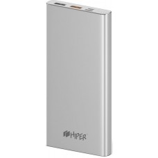 Внешний аккумулятор HIPER Power Bank MPX10000 10000 мАч Silver