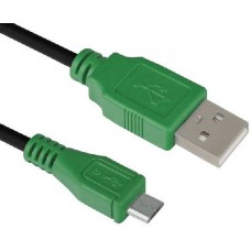 Кабель Greenconnect USB - microUSB, 1м (GCR-UA1MCB1-BB2S-1.0m)