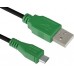 Кабель Greenconnect USB - microUSB, 1м (GCR-UA1MCB1-BB2S-1.0m)