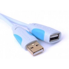 Кабель удлинительный Vention USB 2.0 A (M) - A (F), 1м (VAS-A05-S100)