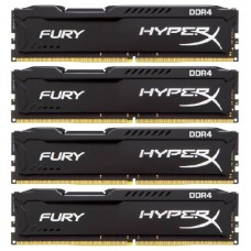 Оперативная память 32Gb DDR4 2933MHz Kingston HyperX Fury (HX429C17FB2K4/32) (4x8Gb KIT)