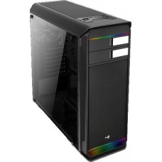 Корпус AeroCool Aero-500G RGB Black