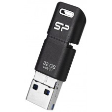 USB Flash накопитель 32Gb Silicon Power Mobile C50 Black (SP032GBUC3C50V1K)