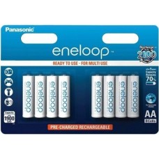 Аккумулятор Panasonic Eneloop (AA, 1900mAh, 8 шт)