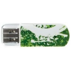 USB Flash накопитель 16Gb Verbatim Mini Graffiti Edition Green (49413)