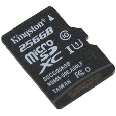 Карта памяти 256Gb MicroSD Kingston Canvas Select Class 10 (SDCS/256GBSP)