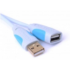 Кабель удлинительный Vention USB 2.0 A (M) - A (F), 3м (VAS-A05-S300)