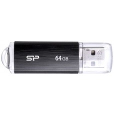 USB Flash накопитель 64Gb Silicon Power Ultima U02 Black (SP064GBUF2U02V1K)