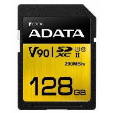 Карта памяти 128Gb ADATA Premier ONE SDXC Class 10 (ASDX128GUII3CL10-C)