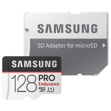 Карта памяти 128Gb MicroSD Samsung PRO Endurance Class 10 + адаптер (MB-MJ128GA)