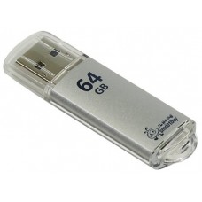 USB Flash накопитель 64Gb SmartBuy V-Cut Silver (SB64GBVC-S3)