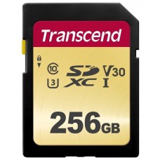 Карта памяти 256Gb Transcend SDXC Class 10 (TS256GSDC500S)