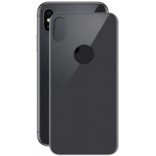 Защитное стекло LuxCase для Apple iPhone X (Back, чёрное)