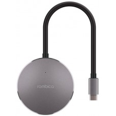 USB-концентратор Rombica Type-C Hub Metal