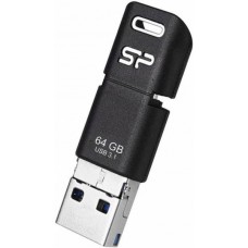 USB Flash накопитель 64Gb Silicon Power Mobile C50 Black (SP064GBUC3C50V1K)