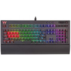 Клавиатура Tt eSPORTS X1 RGB (Cherry MX Speed Silver) (KB-VEL-MBBLRU-01)