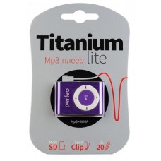 Портативный плеер Perfeo PF_A4187 Titanium Lite Violet