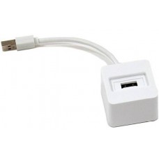 Переходник Telecom USB 2.0 A (M) - USB A (F) (TUS6980-0.15M)