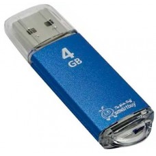 USB Flash накопитель 4Gb SmartBuy V-Cut Blue (SB4GBVC-B)