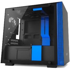 Корпус NZXT H200 Matte Black/Blue