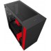 Корпус NZXT H400 Matte Black/Red