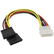 Переходник Orient Molex - 2x SATA (C908)