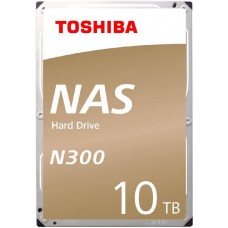 Жесткий диск 10Tb SATA-III Toshiba N300 NAS (HDWG11AUZSVA) OEM