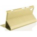 Чехол BROSCO XA1P-BOOK-GOLD