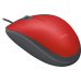 Мышь  Logitech M110 Silent Red (910-005489)