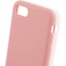 Чехол BROSCO IP7-SOFTRUBBER-PINK