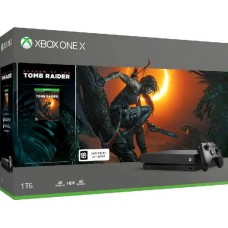 Игровая приставка Microsoft XBOX One X 1Tb (CYV-00106) + Shadow of the Tomb Raider