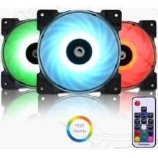 Вентилятор для корпуса ID-COOLING DF-12025-RGB-TRIO